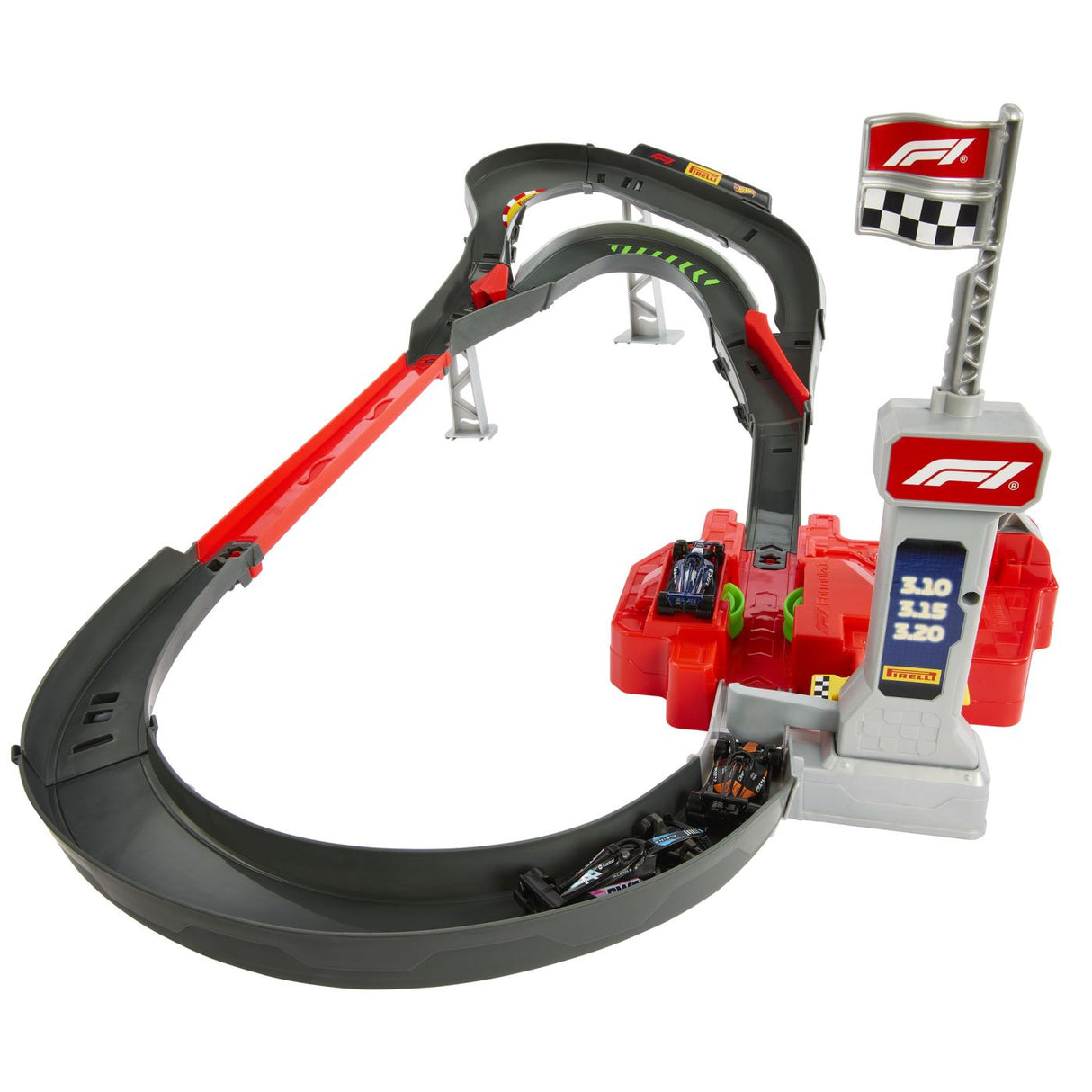 HOT WHEELS RACING CURCUIT DE CURSE FORMULA 1 CU 3 MASINUTE INCLUSE