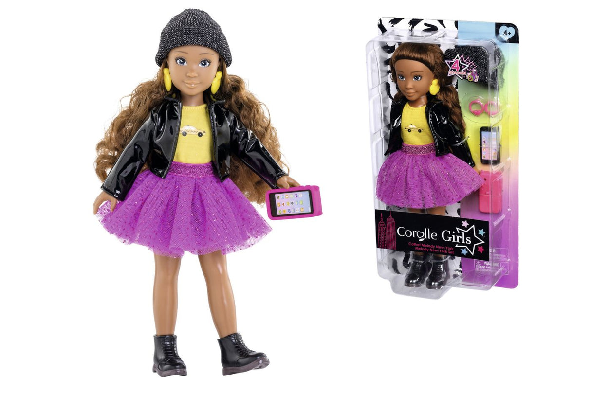 COROLLE SET SAPTAMANA MODEI LA NEW YORK PAPUSA MELODY 28CM