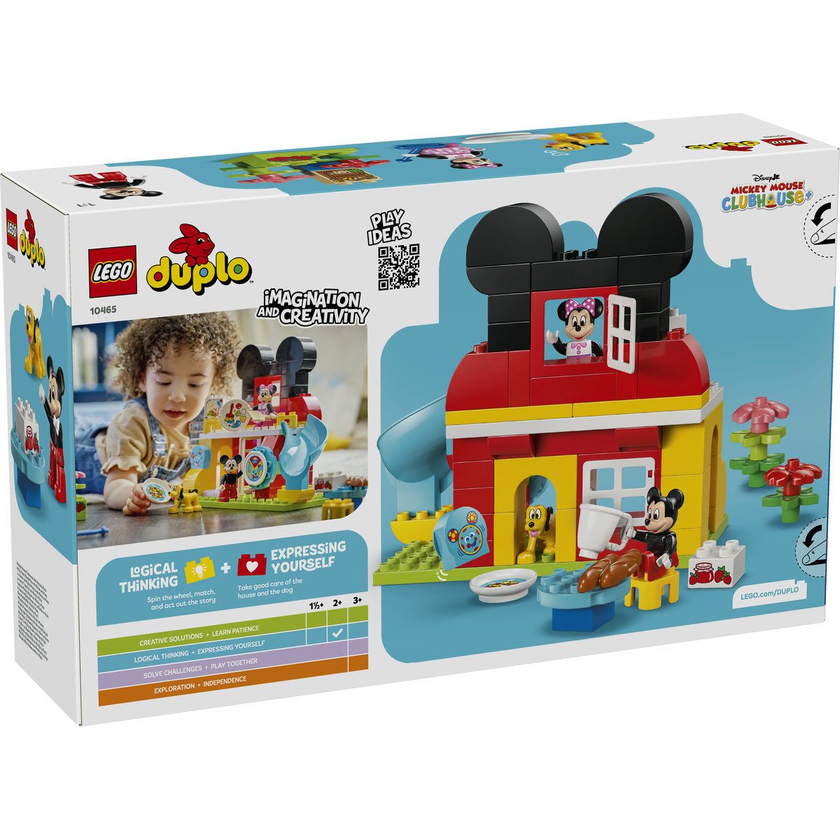 LEGO DUPLO CLUBUL LUI MICKEY MOUSE CU MINNIE SI PLUTO 10465