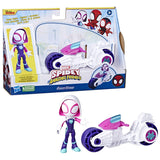 SPIDEY PRIETENII EXTRAORDINARI SET MOTOCICLETA SI FIGURINA GHOST SPIDER 10CM