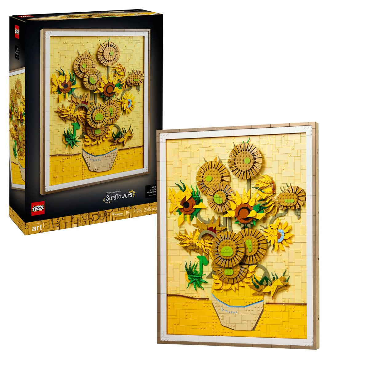 LEGO ART VINCENT VAN GOGH FLOAREA SOARELUI 31215