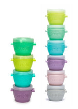 SET 10 RECIPIENTE SNAP&GO, MELII, 6*59 ML + 4*118 ML
