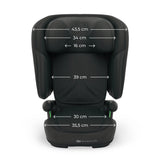 SCAUN AUTO KINDERKRAFT UNITY2 100-150 CM, BLACK