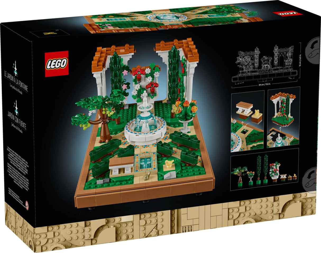 LEGO ICONS GRADINA CU FANTANA 10359