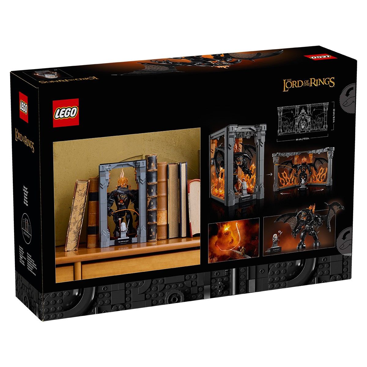 LEGO ICONS STAPANUL INELELOR DIORAMA PENTRU BIBLIOTECA CU UN BARLOG 10367
