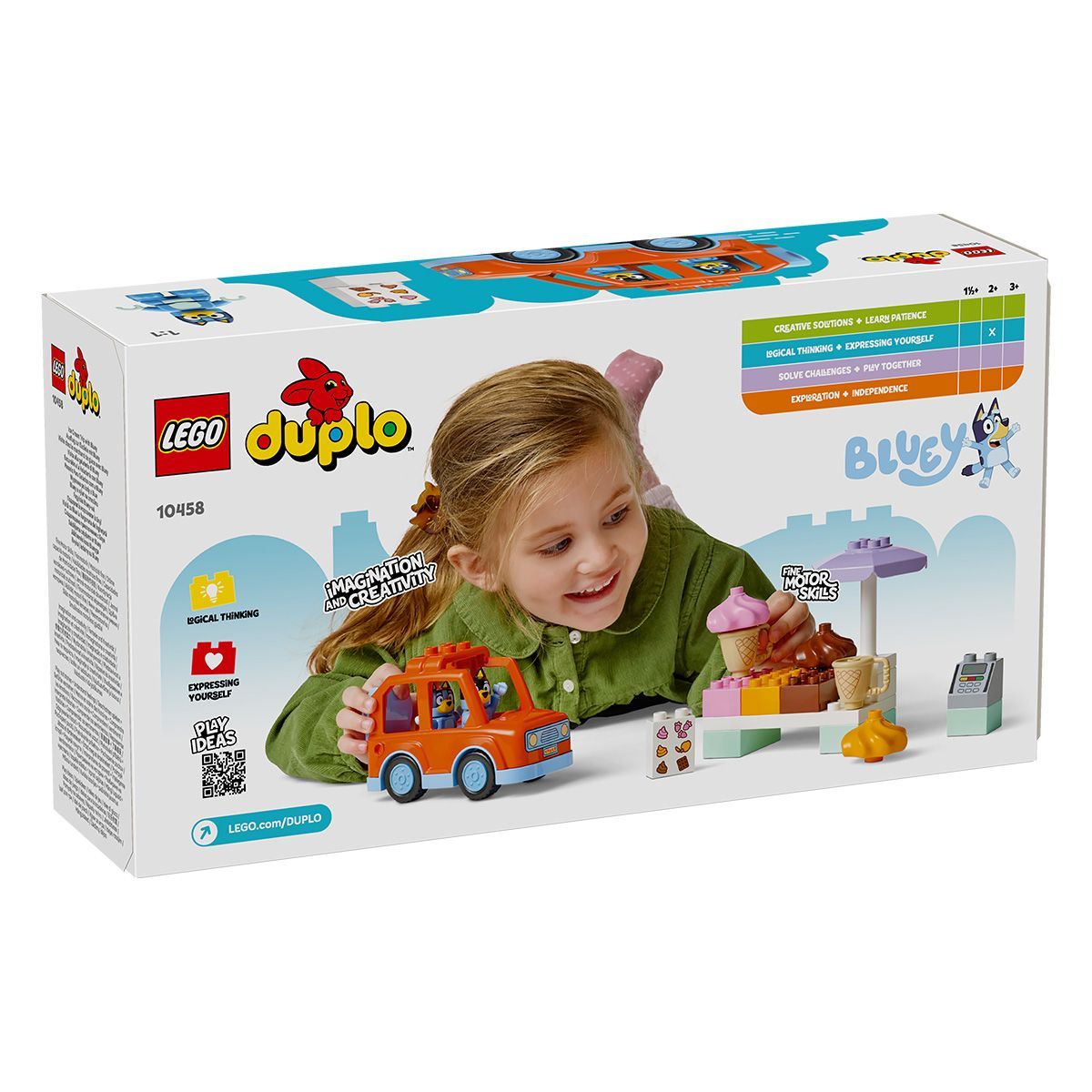 LEGO DUPLO VIZITA CU BLUE LA FURGONETA DE INGHETATA 10458
