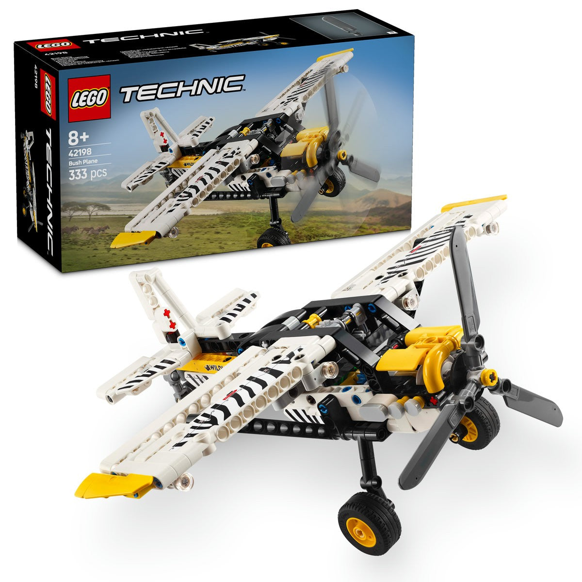 LEGO TECHNIC AVION PENTRU ZONE GREU ACCESIBILE 42198
