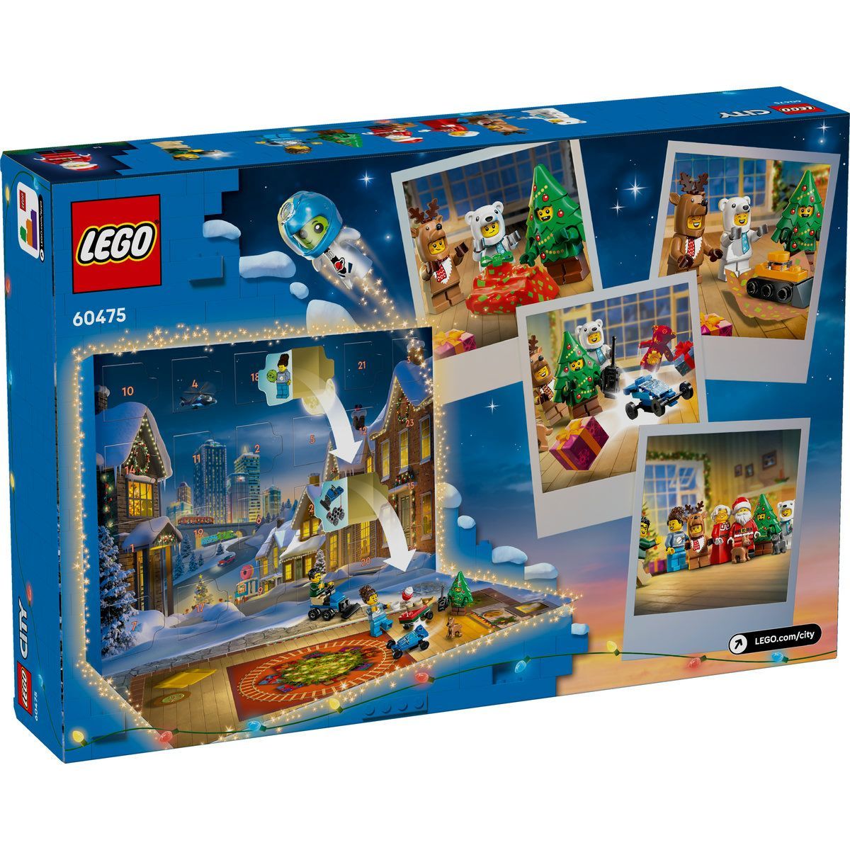 LEGO CITY CALENDAR DE ADVENT 2025 60475