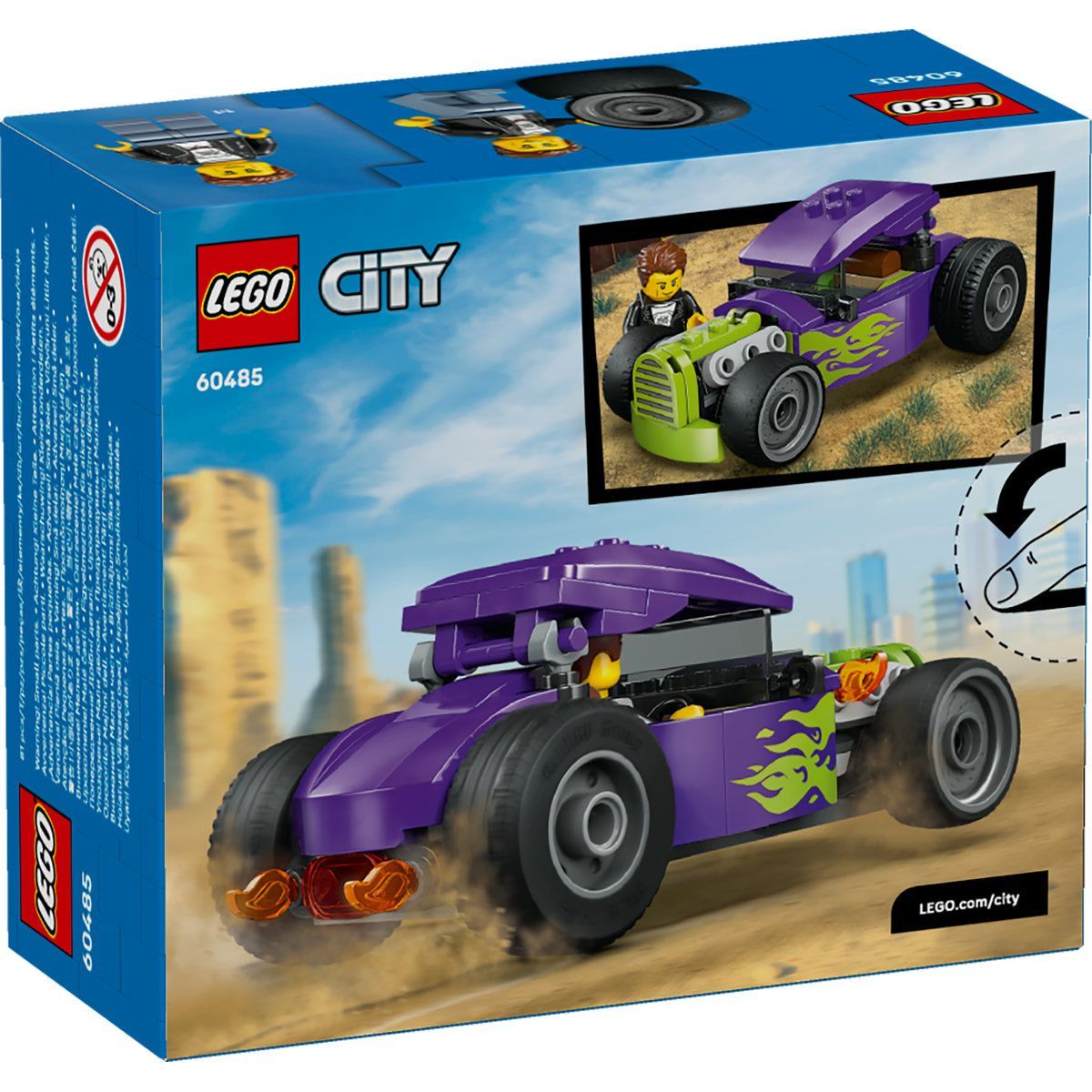 LEGO  CITY VEHICUL HOT ROD 60485