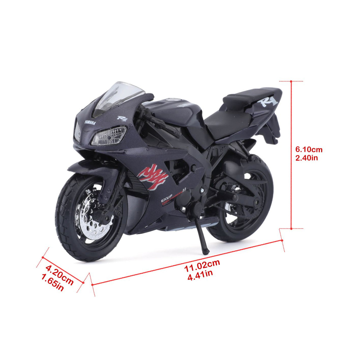 MAISTO MOTOCICLETA METALICA EDITIE SPECIALA YAMAHA YZFR1 SCARA 1 LA 18