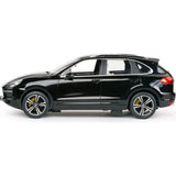 MASINA CU TELECOMANDA PORSCHE CAYENNE TURBO NEGRU CU SCARA 1 LA 14