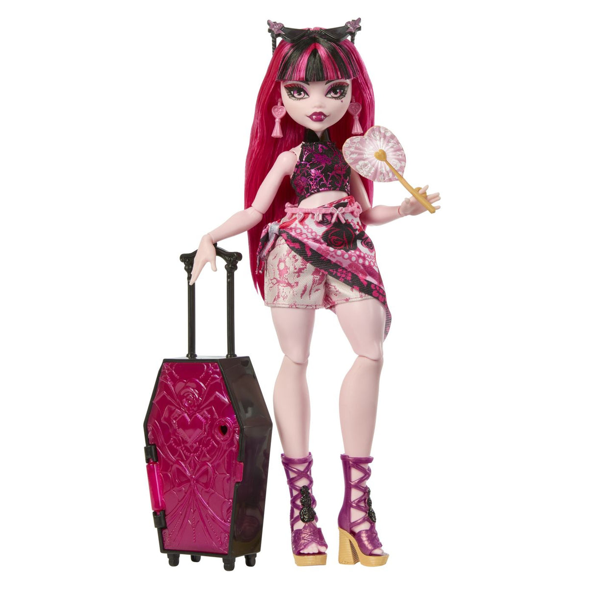 MONSTER HIGH SKULLTIMATE SECRETS PAPUSA DRACULAURA CU ACCESORII