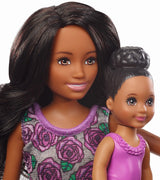 PAPUSA BARBIE MAMICA BRUNETA CU BEBELUS