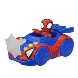 SPIDEY SI PRIETENII LUI UIMITORI MARVEL SET FIGURINA SPIDEY SI VEHICUL WEB CRAWLER 7.6CM