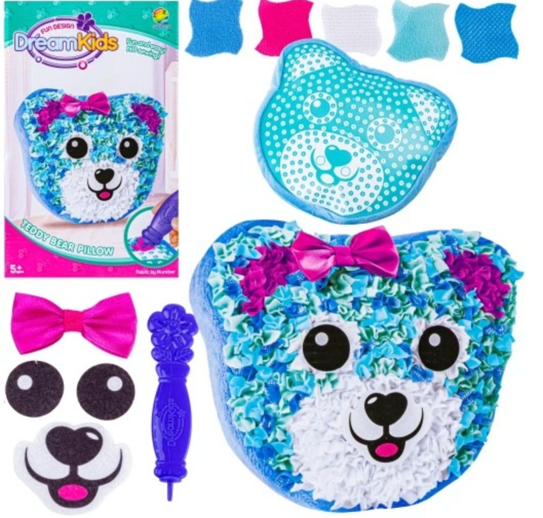 Kit creatie perna ursulet copii | DreamKids 1 - vivimall.ro