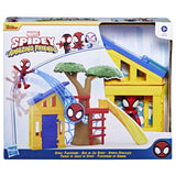 SPIDEY SI PRIETENII EXTRAORDINARI SCENA DE JOACA LOCUL DE JOACA LUI SPIDEY SI FIGURINA SPIDEY 10CM