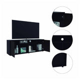 Măsuță TV Bozeman - Boahaus - pentru televizoare de până la 60" - design modern și elegant