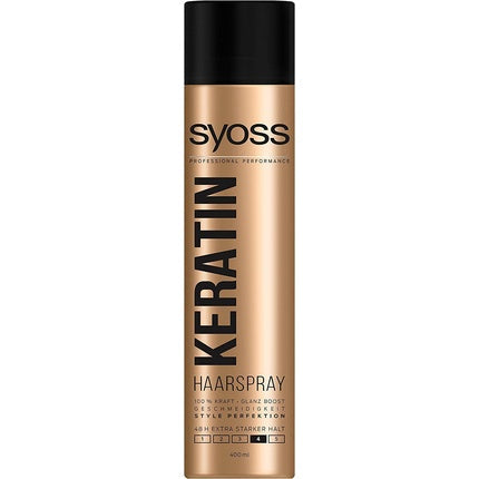 Laque pentru Păr Syoss Keratin 400ml - Fixare Extra Puternică