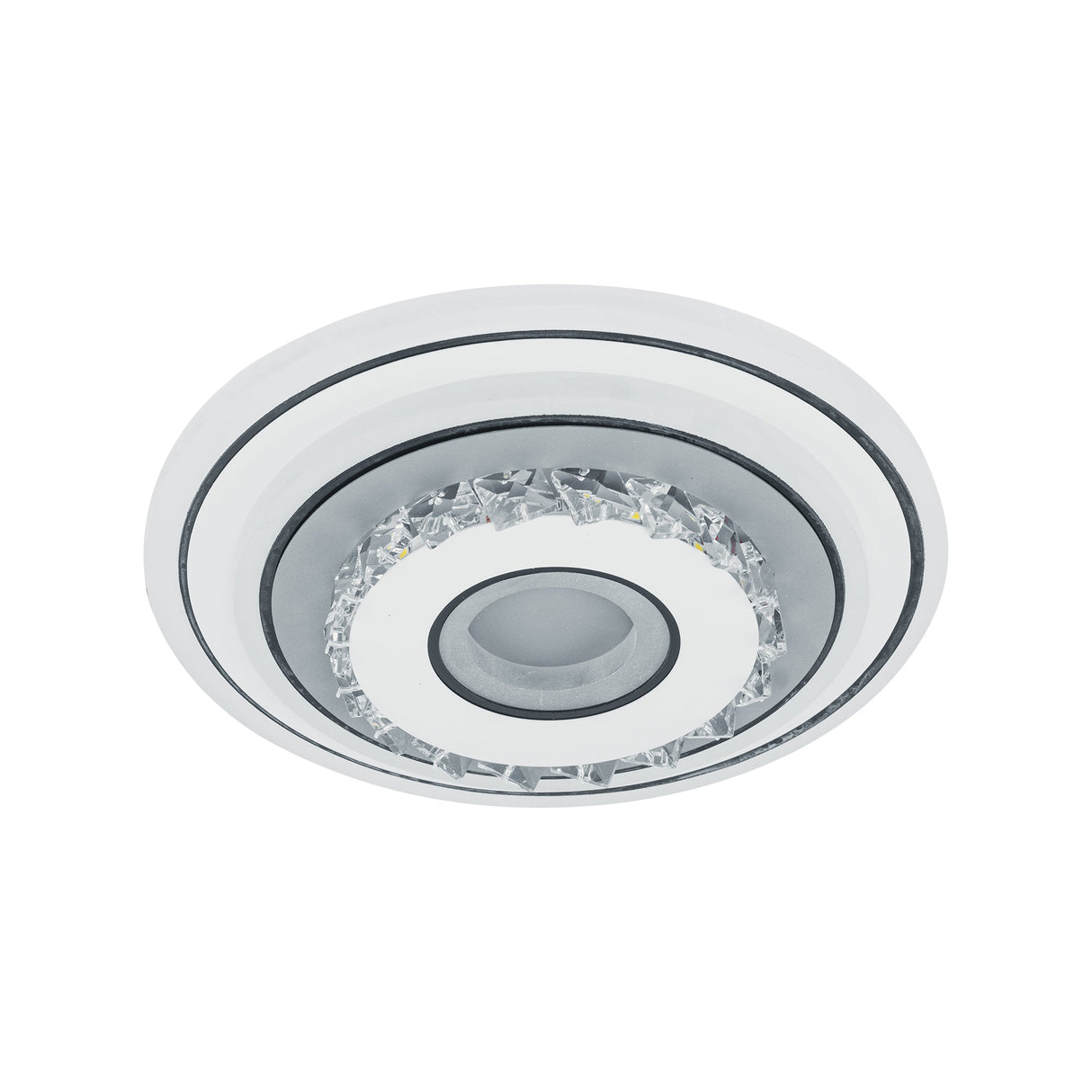 Lustra Led Cu Cristal Mita, Diametru 20Cm, Rotunda, Lumina Rece/Calda/Neutra - vivimall.ro