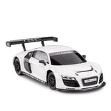 MASINA CU TELECOMANDA AUDI R8 ALB CU SCARA 1 LA 24
