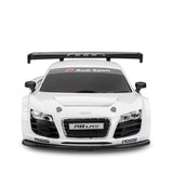 MASINA CU TELECOMANDA AUDI R8 ALB CU SCARA 1 LA 24