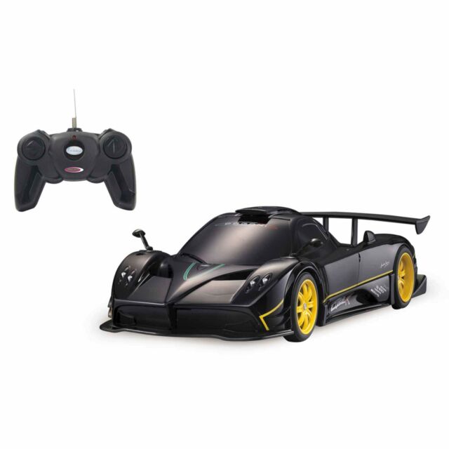 MASINA CU TELECOMANDA PAGANI ZONDA R NEGRU CU SCARA 1 LA 24