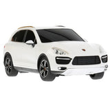 MASINA CU TELECOMANDA PORSCHE CAYENNE TURBO ALB CU SCARA 1 LA 24