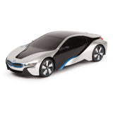 MASINA CU TELECOMANDA BMW I8 ARGINTIE SCARA 1 LA 24