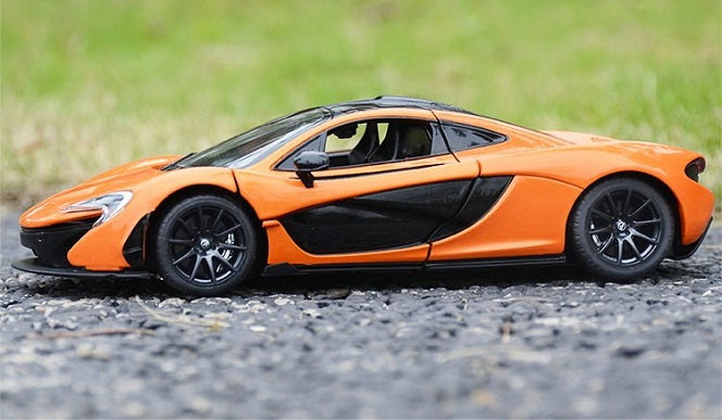MASINUTA METALICA McLAREN P1 PORTOCALIU SCARA 1 LA 24