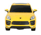 MASINA CU TELECOMANDA PORSCHE MACAN TURBO GALBEN CU SCARA 1 LA 24