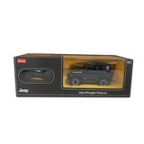 MASINA CU TELECOMANDA JEEP WRANGLER JL NEGRU SCARA 1 LA 24