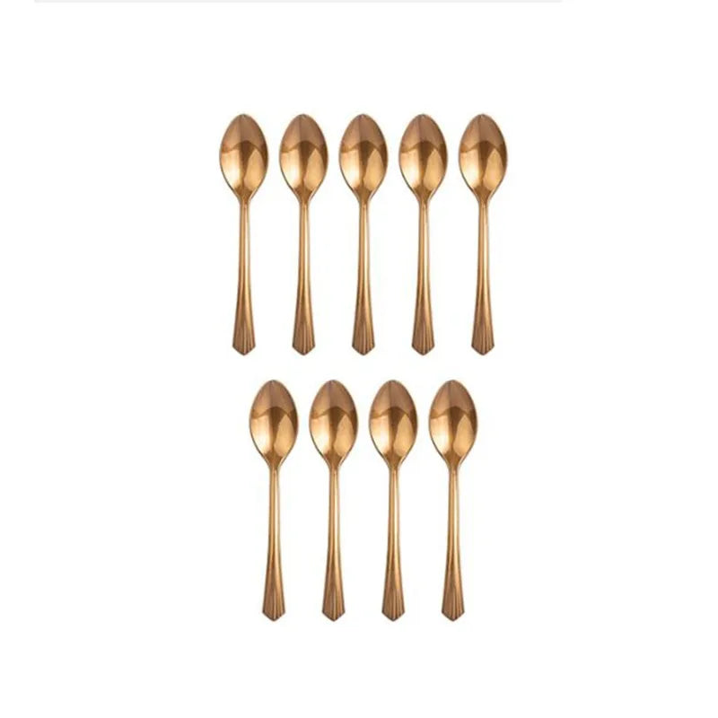 Set 10 Linguri De Unica Folosinta Bronz | GalaWare - vivimall.ro