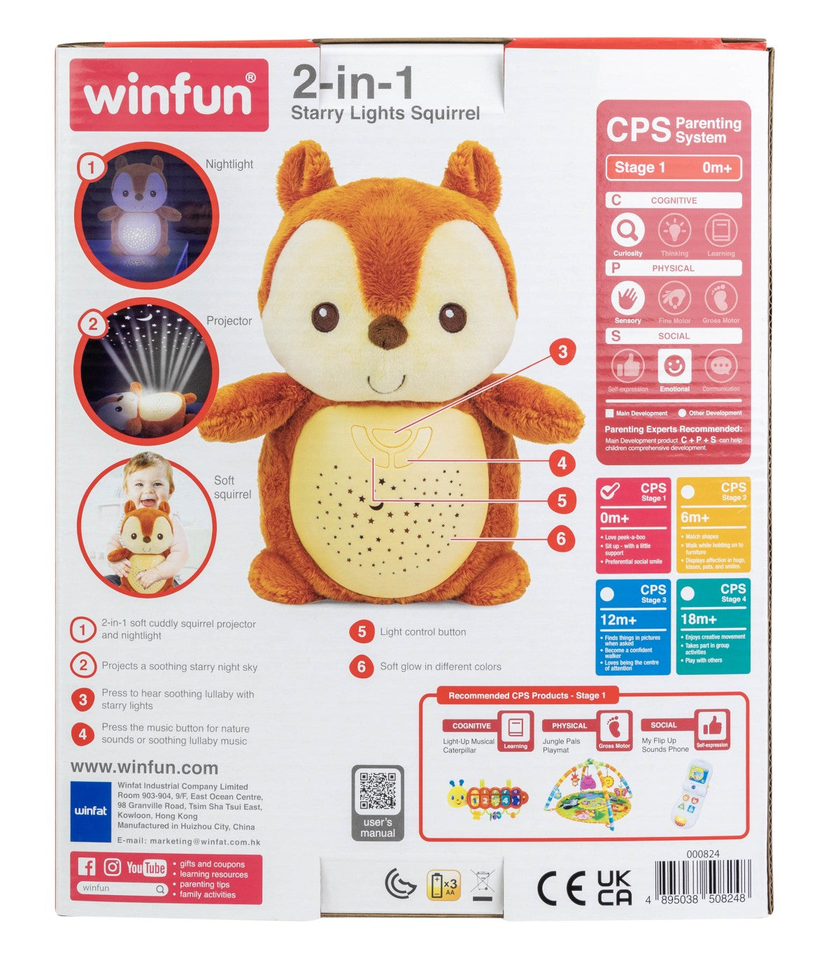 WINFUN PROIECTOR SI LAMPA DE VEGHE VEVERITA