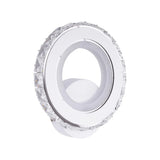 Aplica Led Borandis, Cu Crom, Acril Si Cristal - vivimall.ro