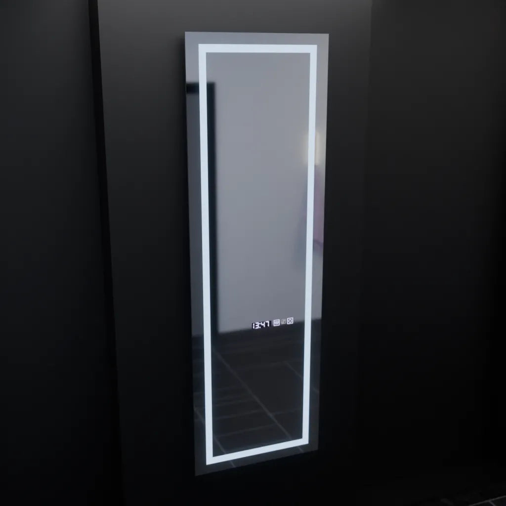 Oglinda Led Rectangulara, Giulia Senzor Radar Marcello, Sistem Dezaburire, Ceas & Termometru, Dimabila - vivimall.ro
