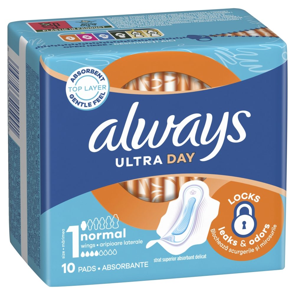 Always Ultra Normal Plus betétek, 10 db