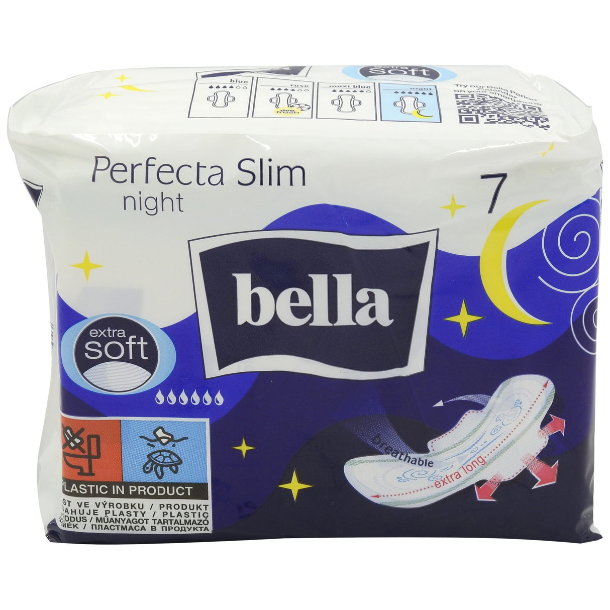Bella, 7 db-os Perfecta Ultra Night Extra Soft betét