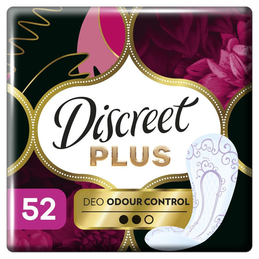 Diszkrét tisztasági betét, 52 db plusz Deo szagkontroll