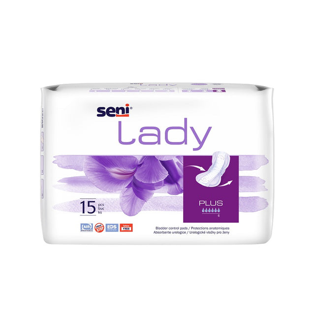 Absorbante zilnice Lady Seni Plus 15 bucăți - Confort și discreție