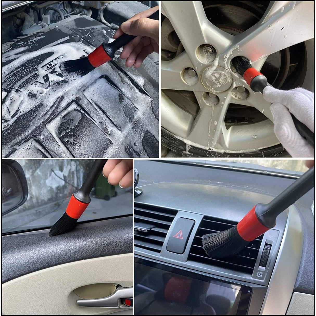 Set accesorii curățare auto 35 piese | AutoClean - vivimall.ro