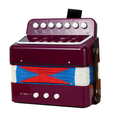 Harmonika gyerekeknek, Harmonika játék korai neveléshez, 7 gomb 2 basszus, Harmonika hangszer gyerekeknek