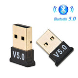 Adaptor Bluetooth, Vivimall, 5.0, Wireless, pentru PC/Laptop, Interfata USB, 20 mbps, Negru