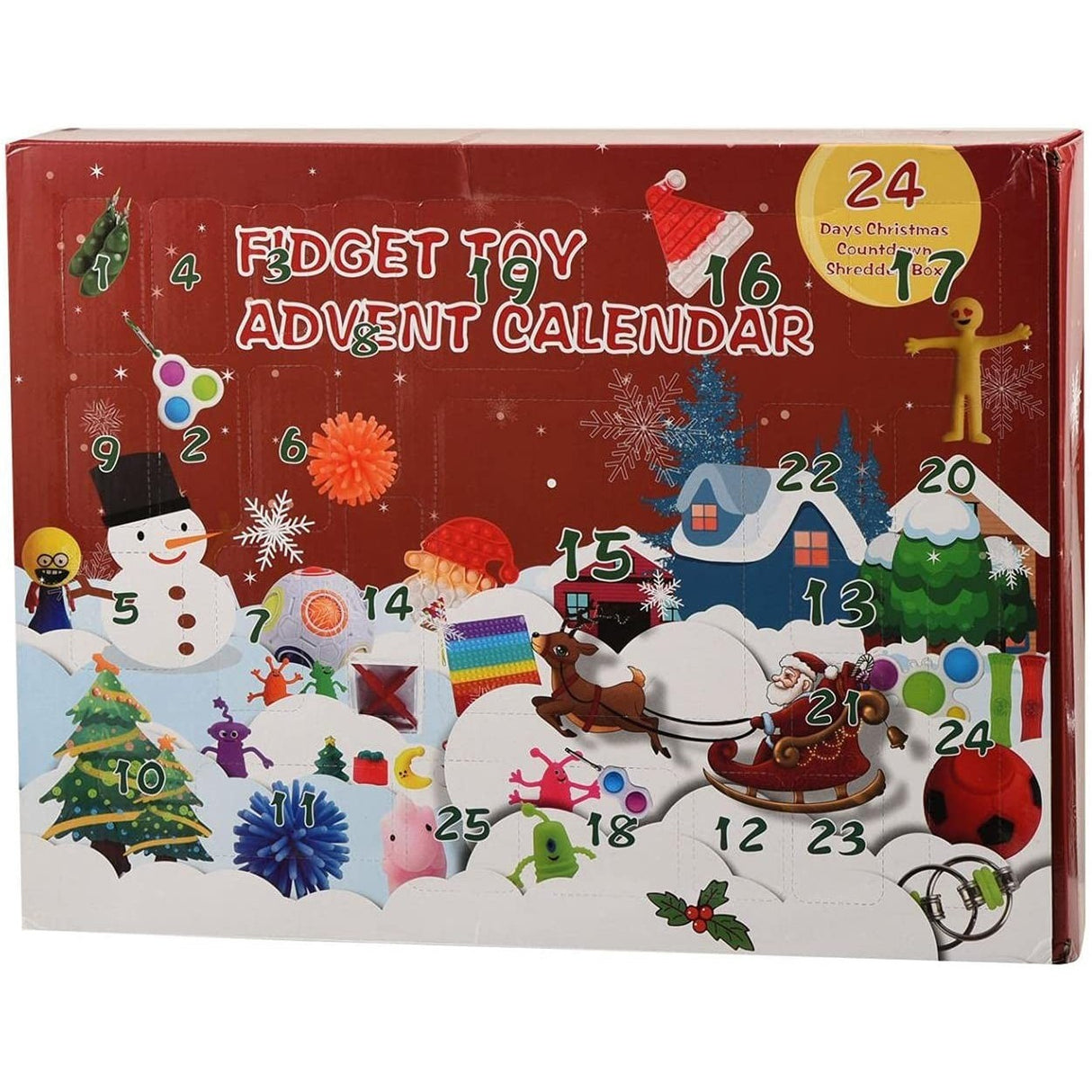 Adventi naptár Fidget Toys