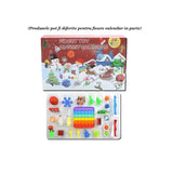 Advent Calendar Fidget Toys, Vivimall, Model Craciun, Multicolor - vivimall.ro