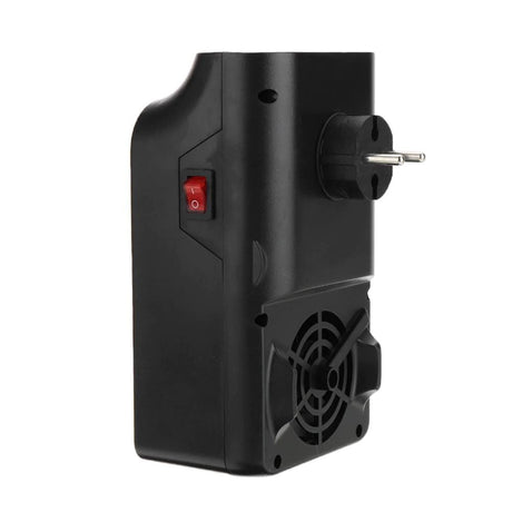 Mini Aeroterma Puternica Portabila Flippy, Putere 1000W, Mini radiator electric cu Display LCD, efect de semineu si flacara, cu telecomanda - vivimall.ro