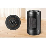 Aeroterma / Radiator ceramic Flippy PTC-1500K1, 1500 W, 2 trepte de putere, termostat reglabil, Negru - vivimall.ro