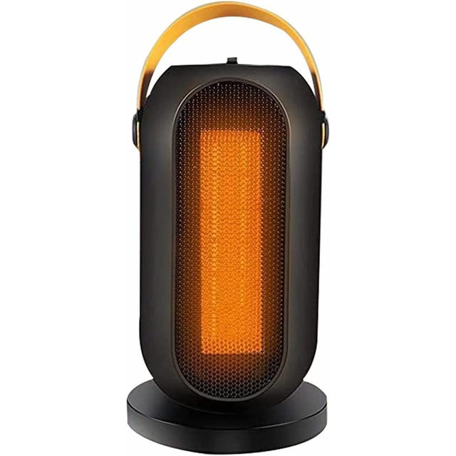 Aeroterma / Radiator Flippy PTC-1500Q1, 1200 W, 2 trepte de putere, termostat reglabil, Negru - vivimall.ro