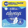 Absorbante, Always, Ultra Day and Night, Set 40 Bucati - vivimall.ro