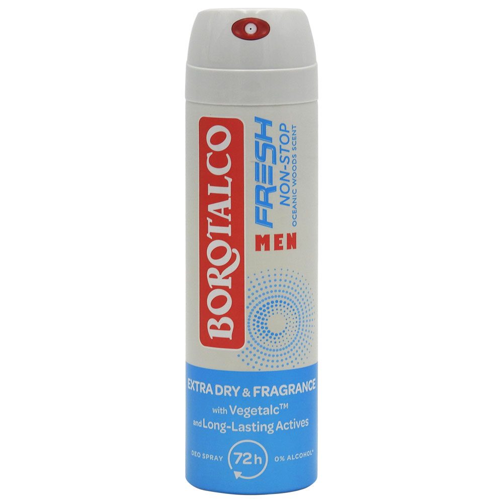 Antiperspiráns Dezodor, Borotalco, 150 ml Férfi Friss Illat