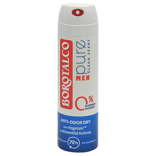 Izzadásgátló dezodor, Borotalco, 150 ml Férfi Pure